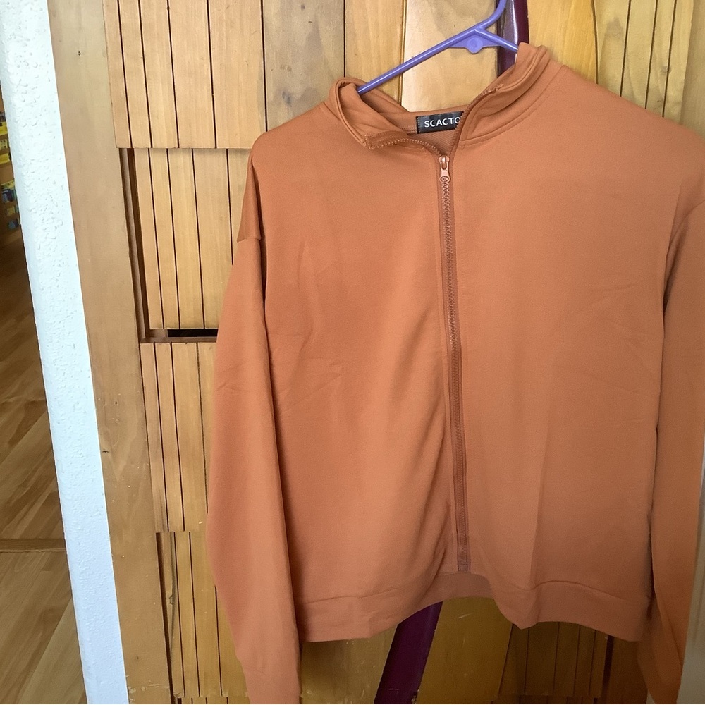 Women's Rust Bomber Jacket